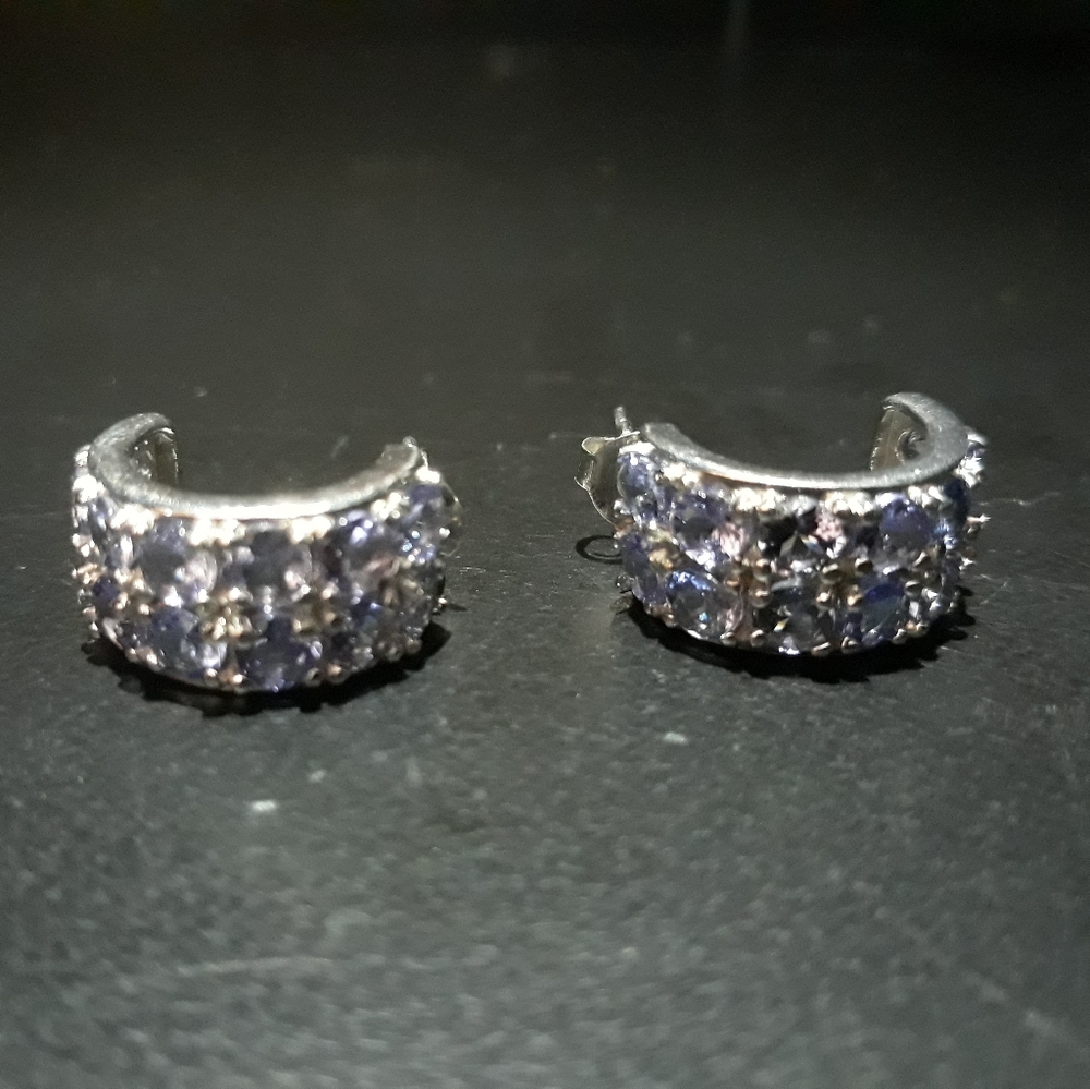 Natural Tanzanite Earrings c5